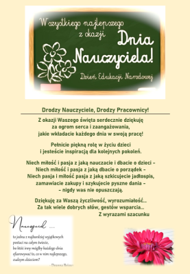 Dzień Nauczyciela 2024 życzenia