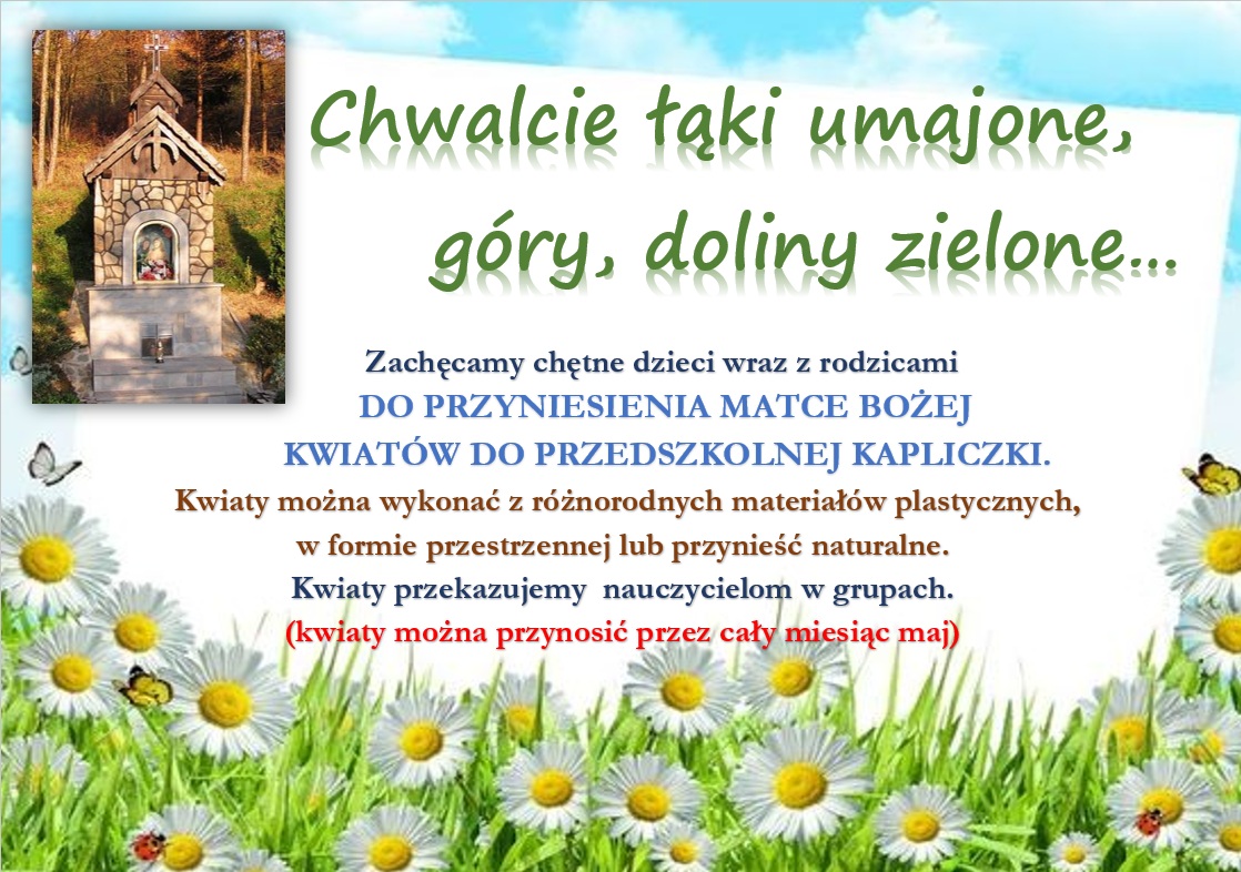 Kwiatki dla Maryi