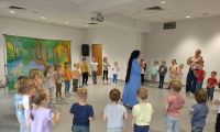 28.07.2025 r. Wesoła Farma w Miejskiej Bobliotece 1