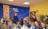 03.04.2025 r. życzenia im ur i świateczne dl Burmistrz i Matki 1