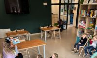 16.05.2025 r. Wyjście Gr. Niedźwiadków do Miejskiej Biblioteki 1