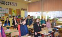 22.04.2024 Zajecia w szkole gr. Zajaczki 1