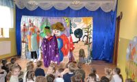 31.01.2024 Teatr Kanon Przygody Krasnala Pączka 1